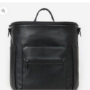 Fawn dark blue diaper bag NWOT